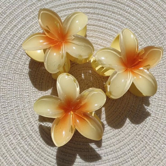 Pince à cheveux Tipanier – Élégance tropicale pour toutes vos coiffures